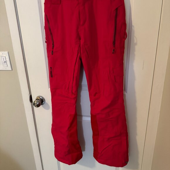 Columbia Womens Titanium Omni Heat Ski Snowboard Pant Red, Size Small - Picture 12 of 12